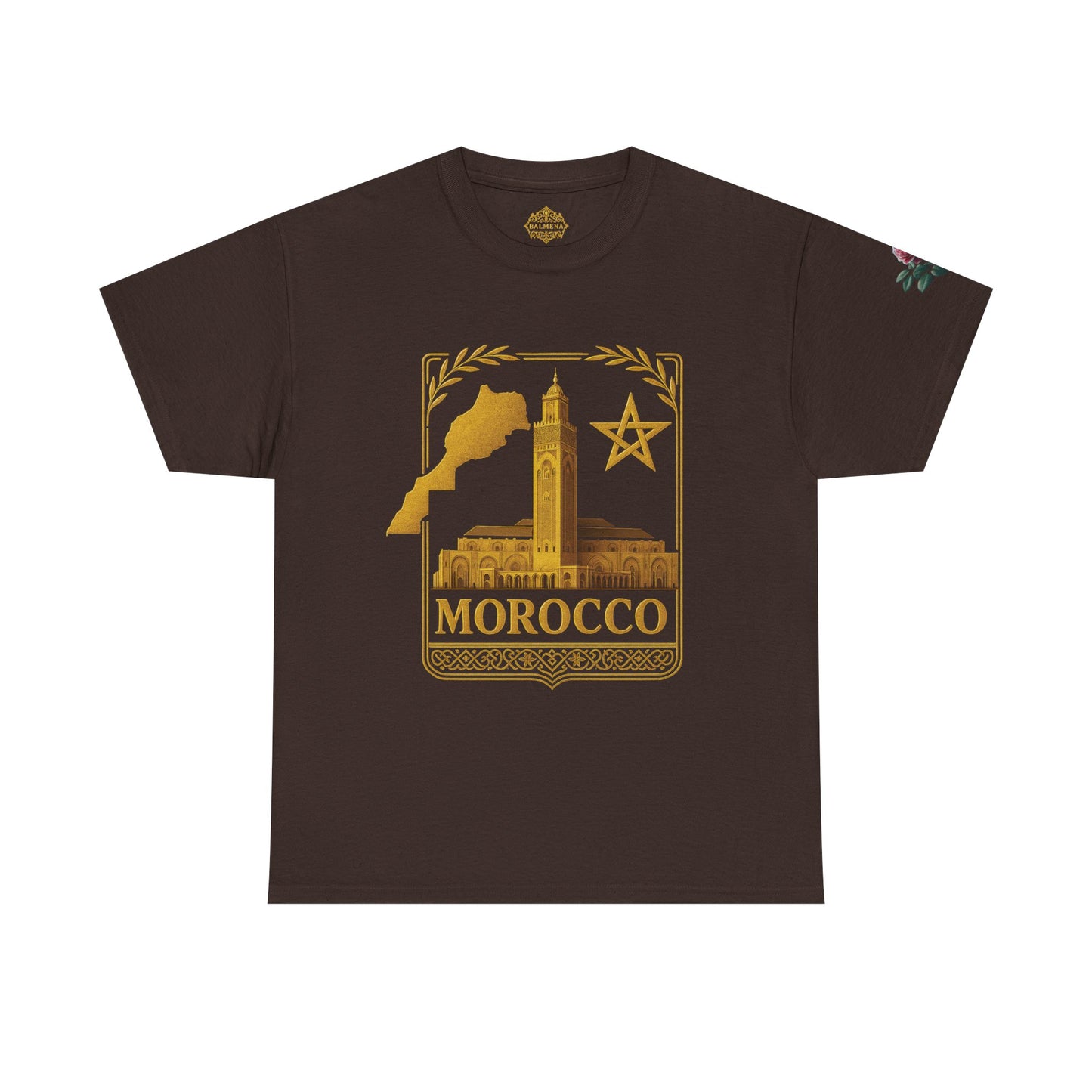 Morocco Gold Emblem Unisex T-Shirt