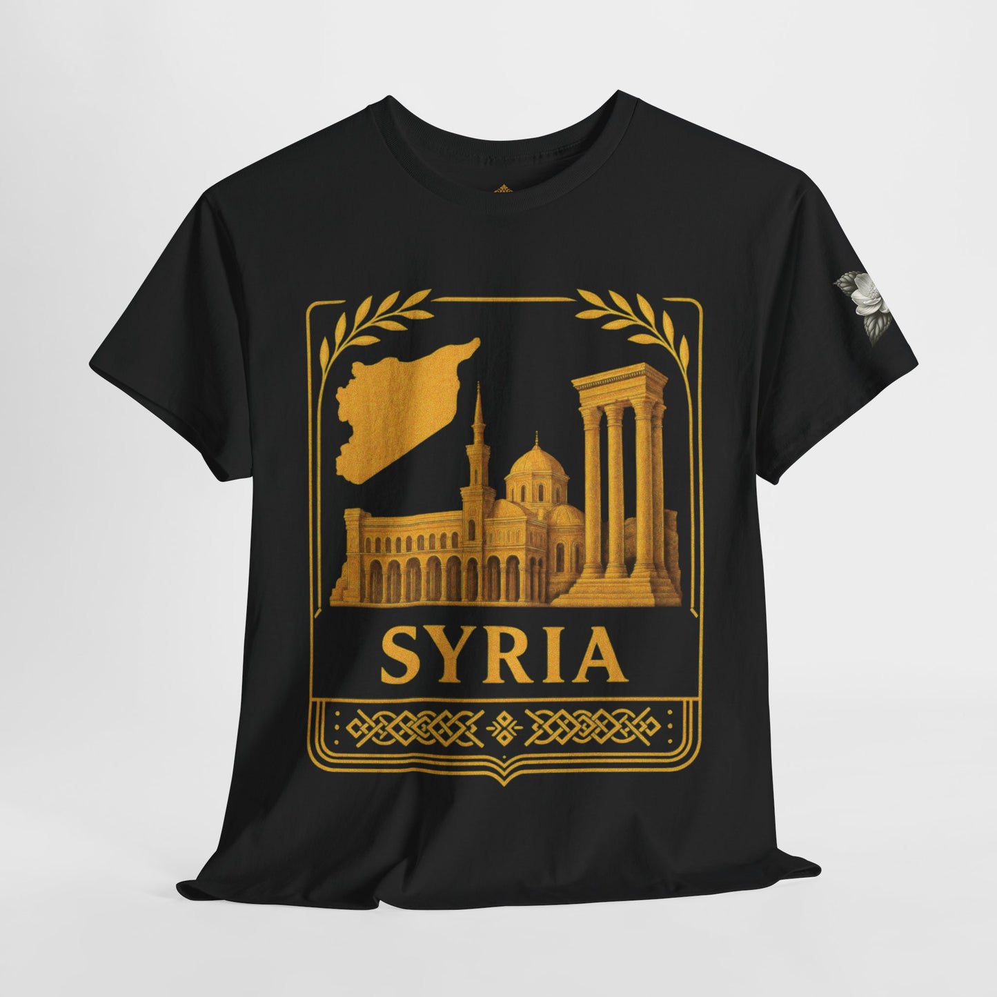 Syria Gold Emblem Unisex T-Shirt