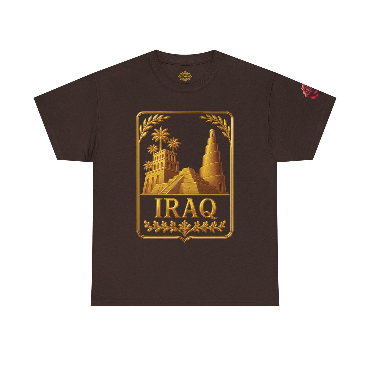 Iraq Gold Emblem Unisex T-Shirt