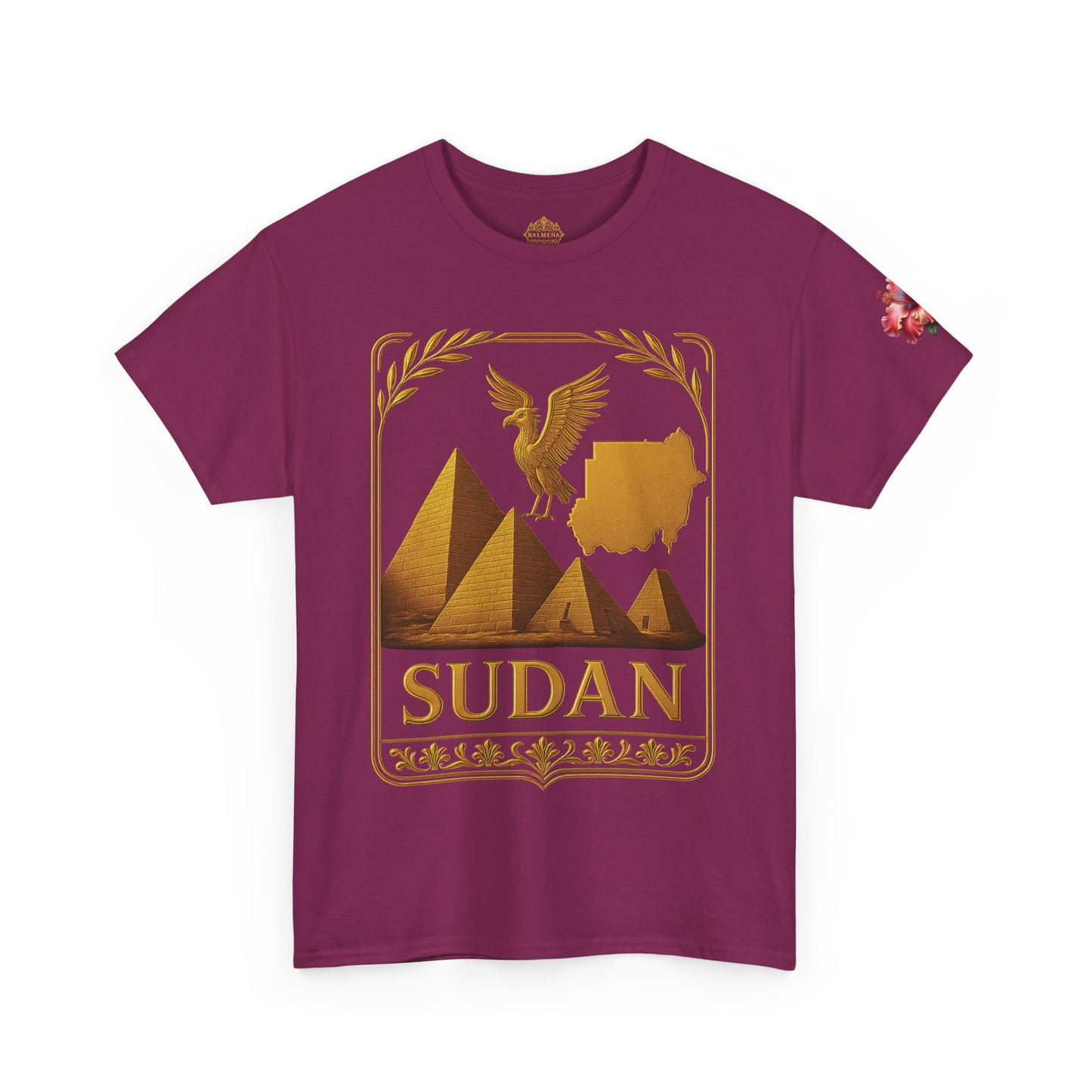 Sudan Gold Emblem Unisex T-Shirt