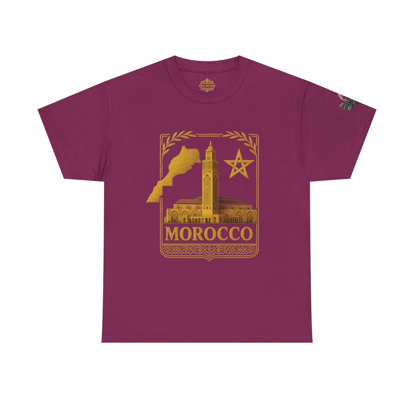 Morocco Gold Emblem Unisex T-Shirt