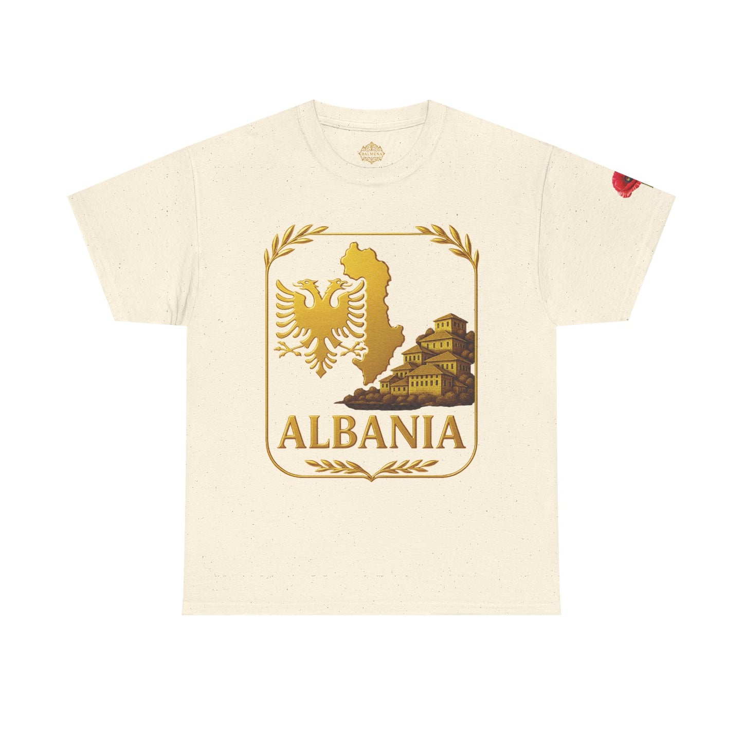 Albania Gold Emblem Unisex T-Shirt