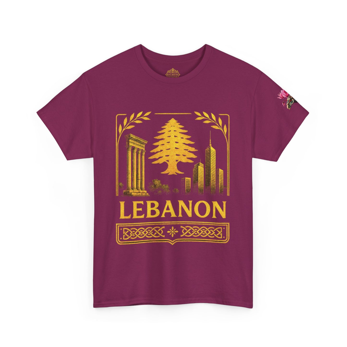 Lebanon Gold Emblem Unisex T-Shirt