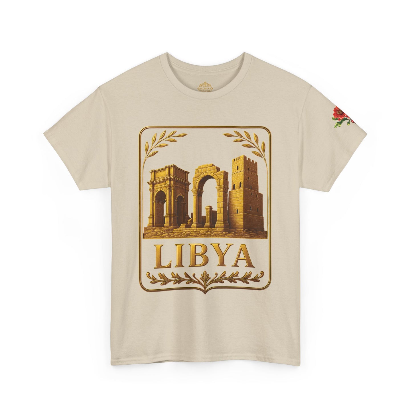 Libya Gold Emblem Unisex T-Shirt