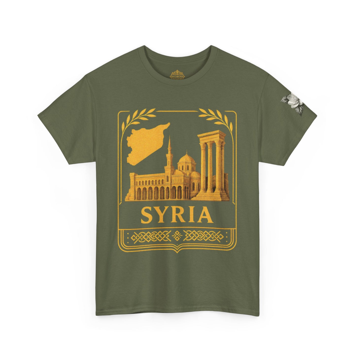 Syria Gold Emblem Unisex T-Shirt