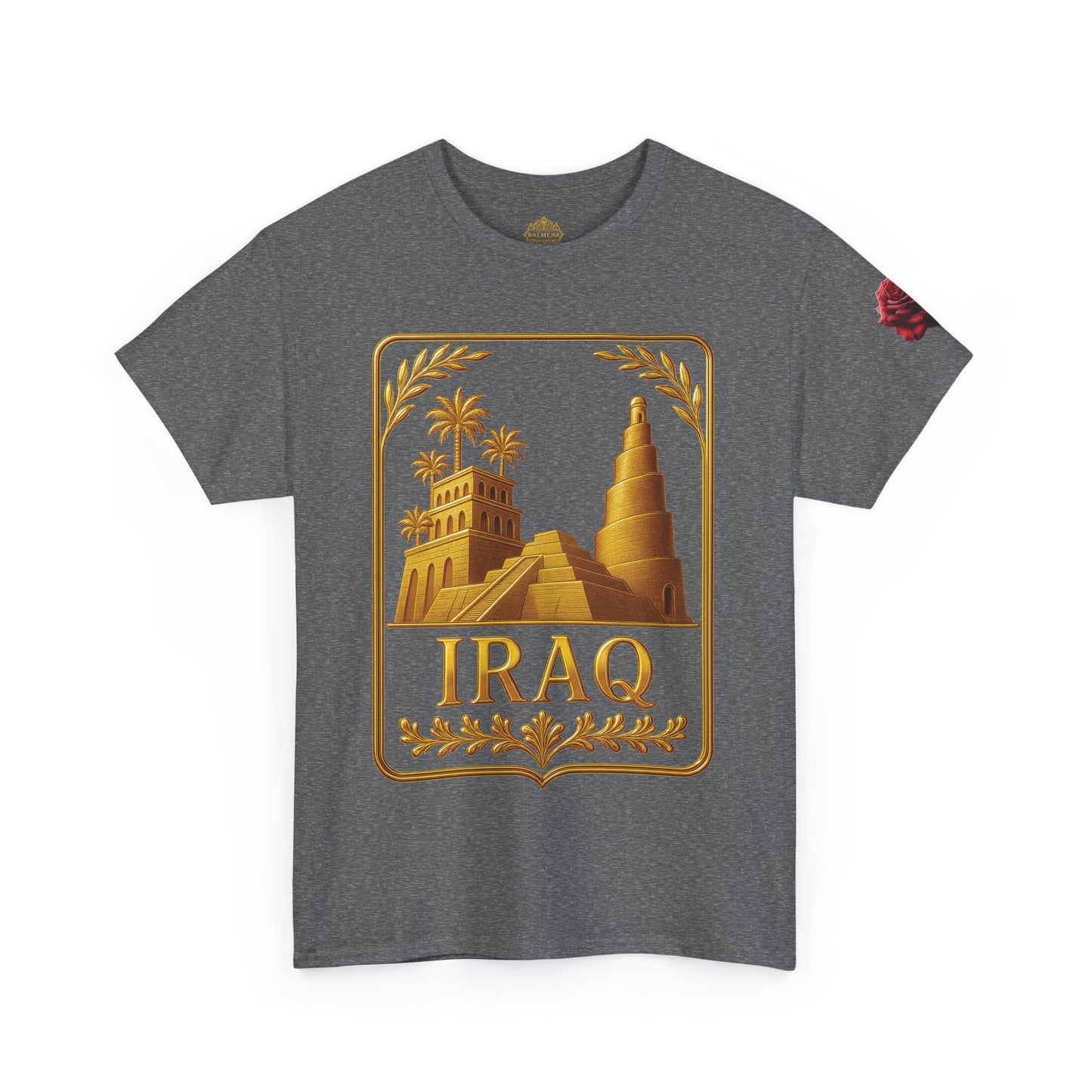 Iraq Gold Emblem Unisex T-Shirt
