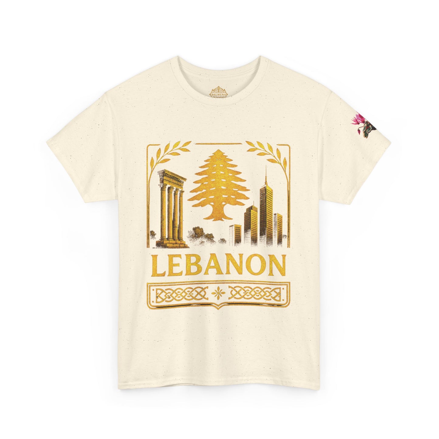 Lebanon Gold Emblem Unisex T-Shirt