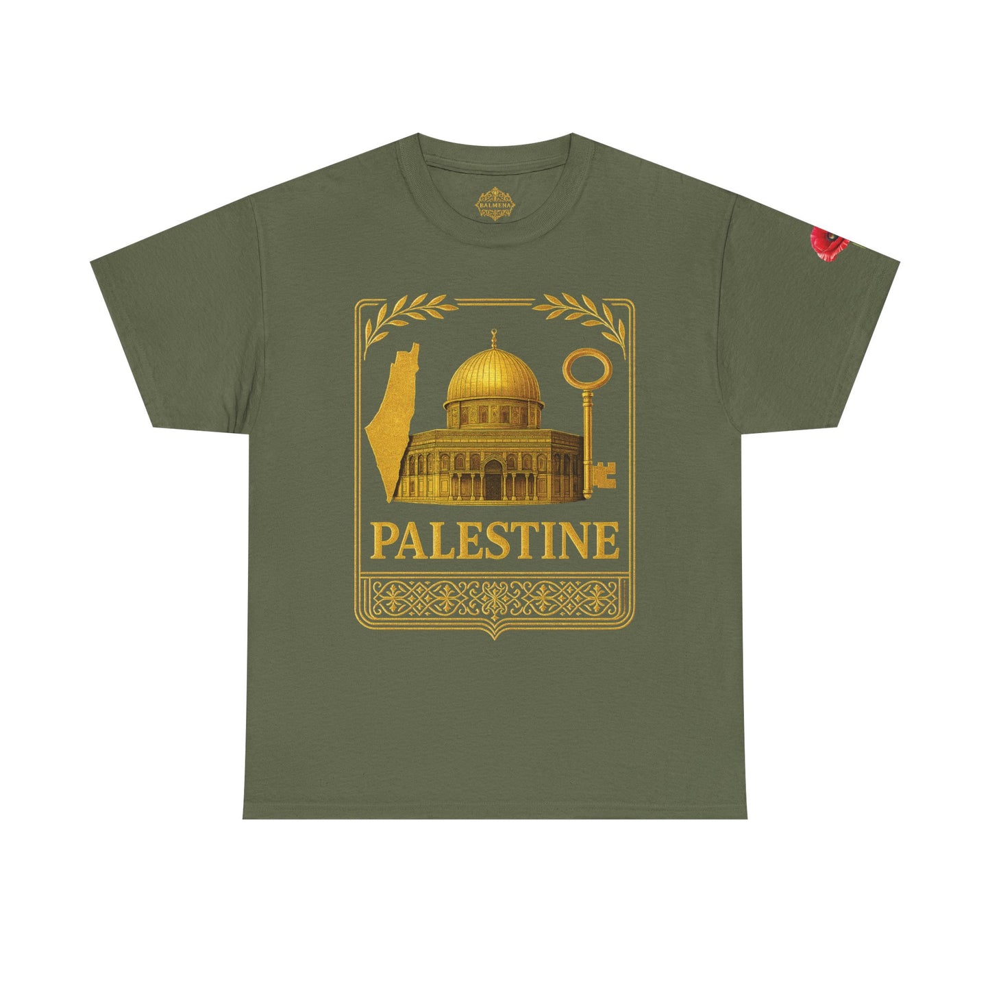 Palestine Gold Emblem Unisex T-Shirt