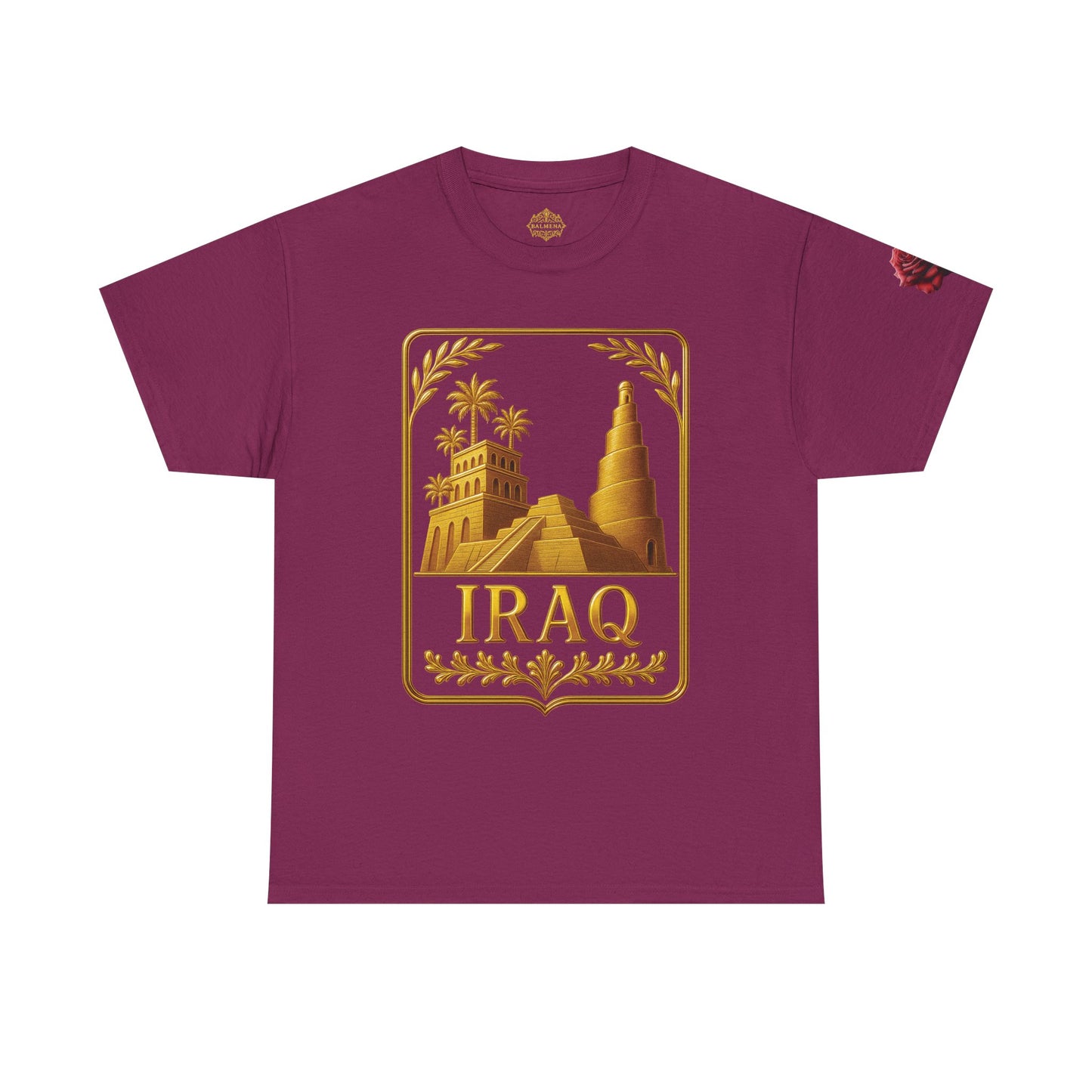 Iraq Gold Emblem Unisex T-Shirt