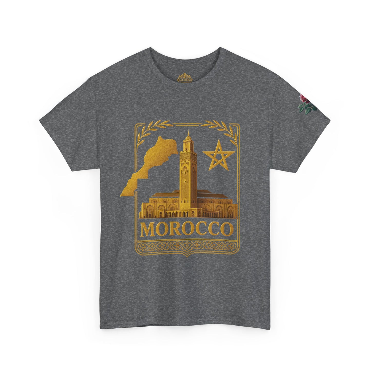 Morocco Gold Emblem Unisex T-Shirt
