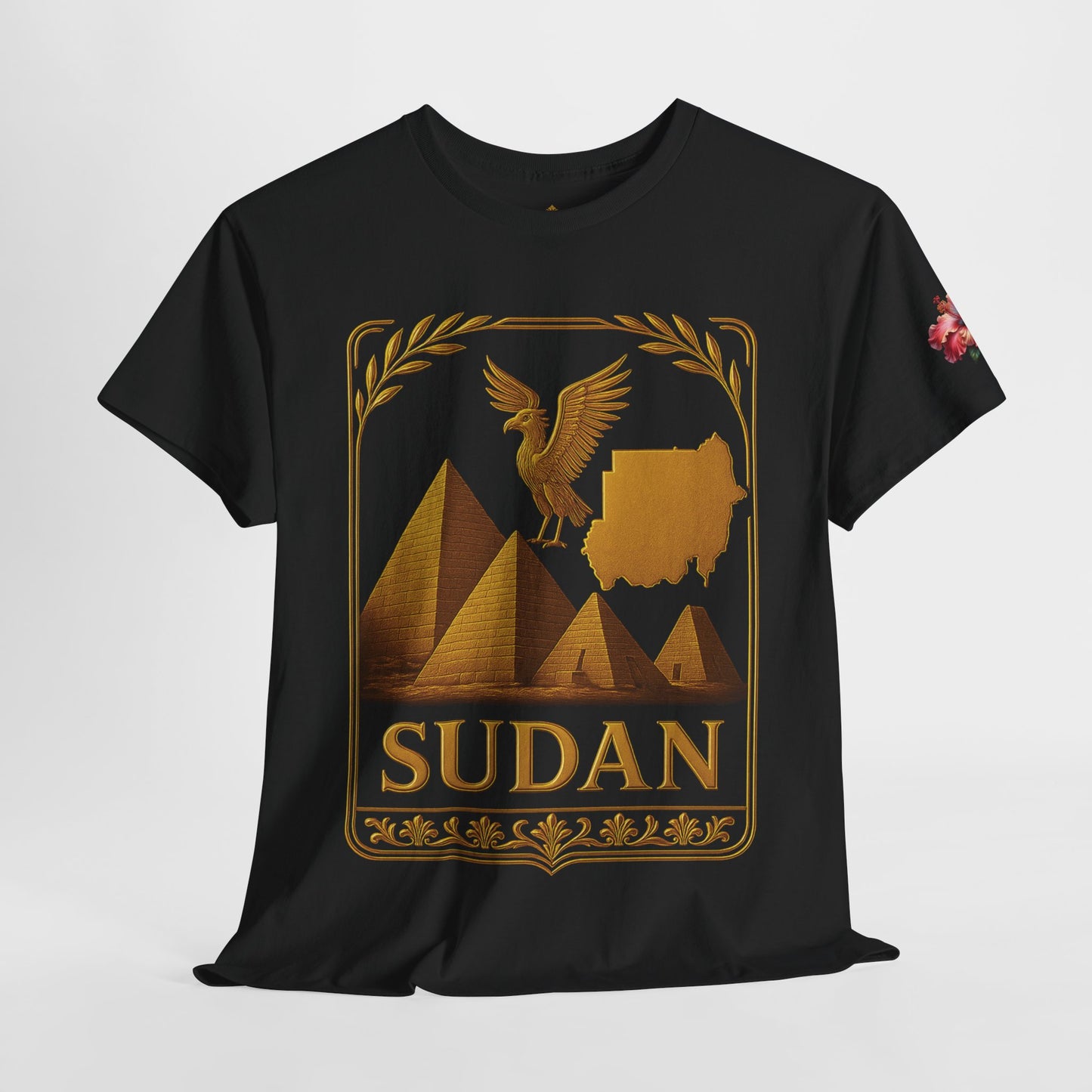 Sudan Gold Emblem Unisex T-Shirt