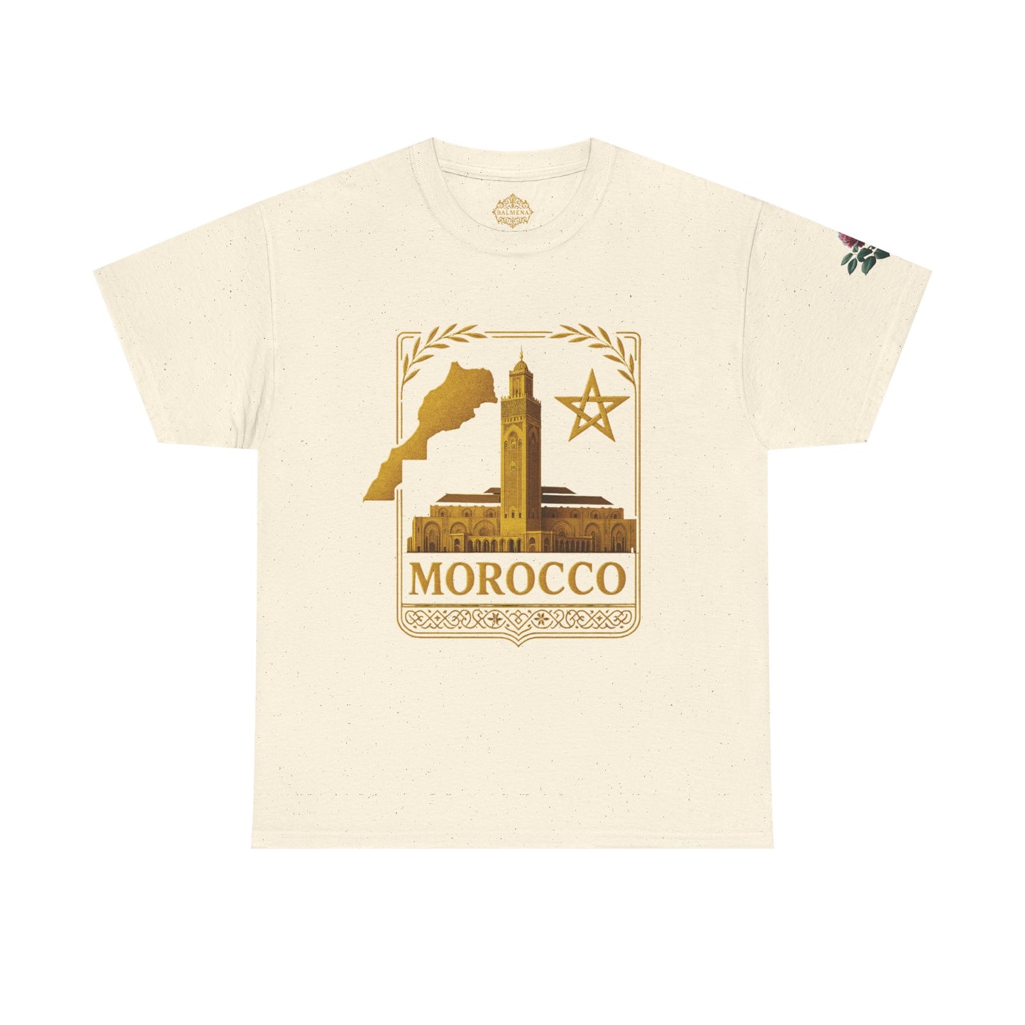 Morocco Gold Emblem Unisex T-Shirt