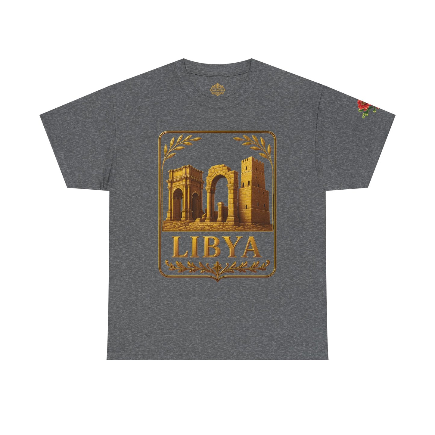 Libya Gold Emblem Unisex T-Shirt