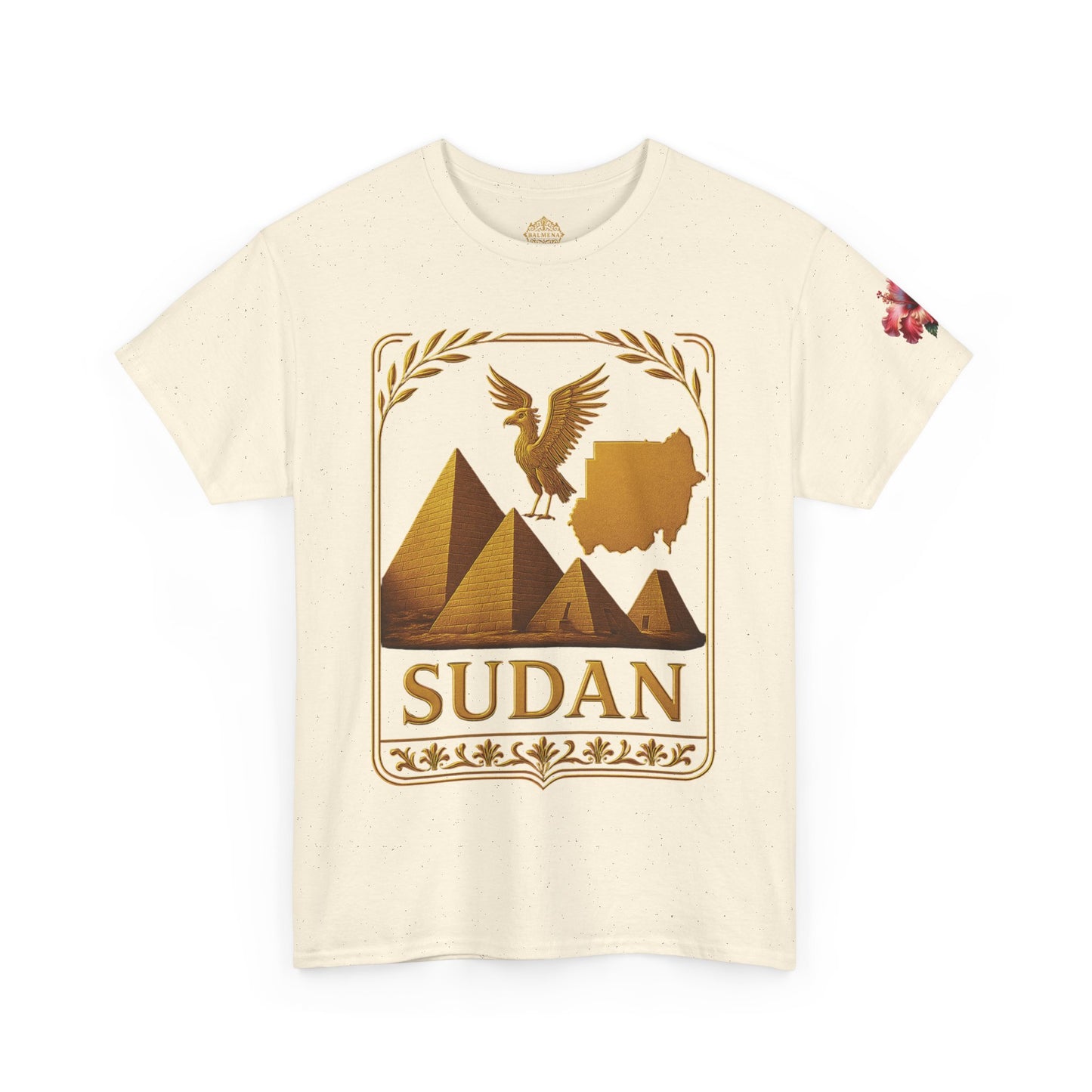 Sudan Gold Emblem Unisex T-Shirt