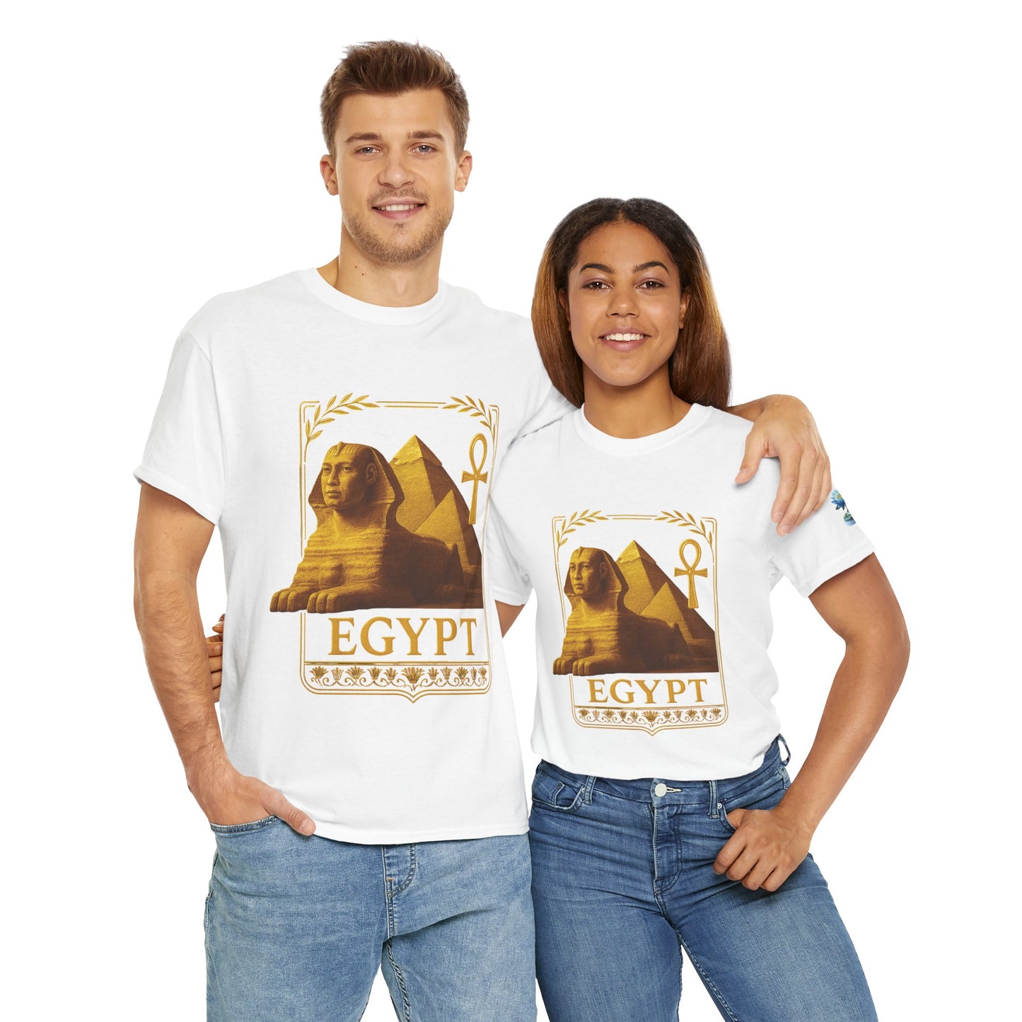EGYPT Gold Emblem Unisex T-Shirt