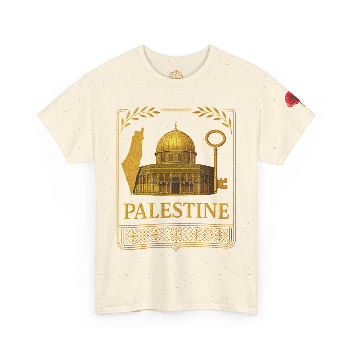 Palestine Gold Emblem Unisex T-Shirt
