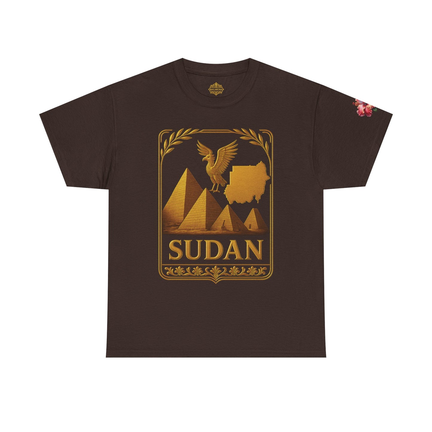 Sudan Gold Emblem Unisex T-Shirt