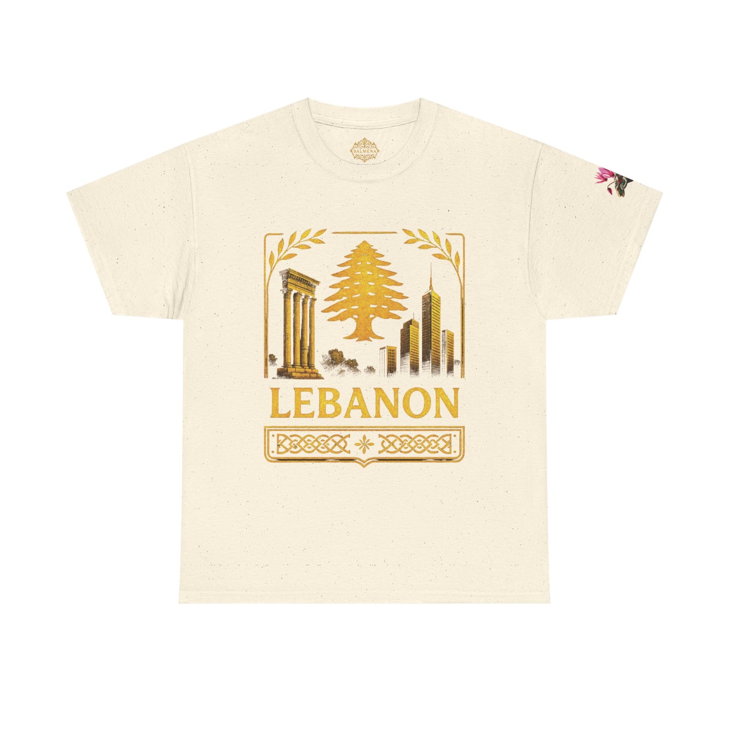 Lebanon Gold Emblem Unisex T-Shirt