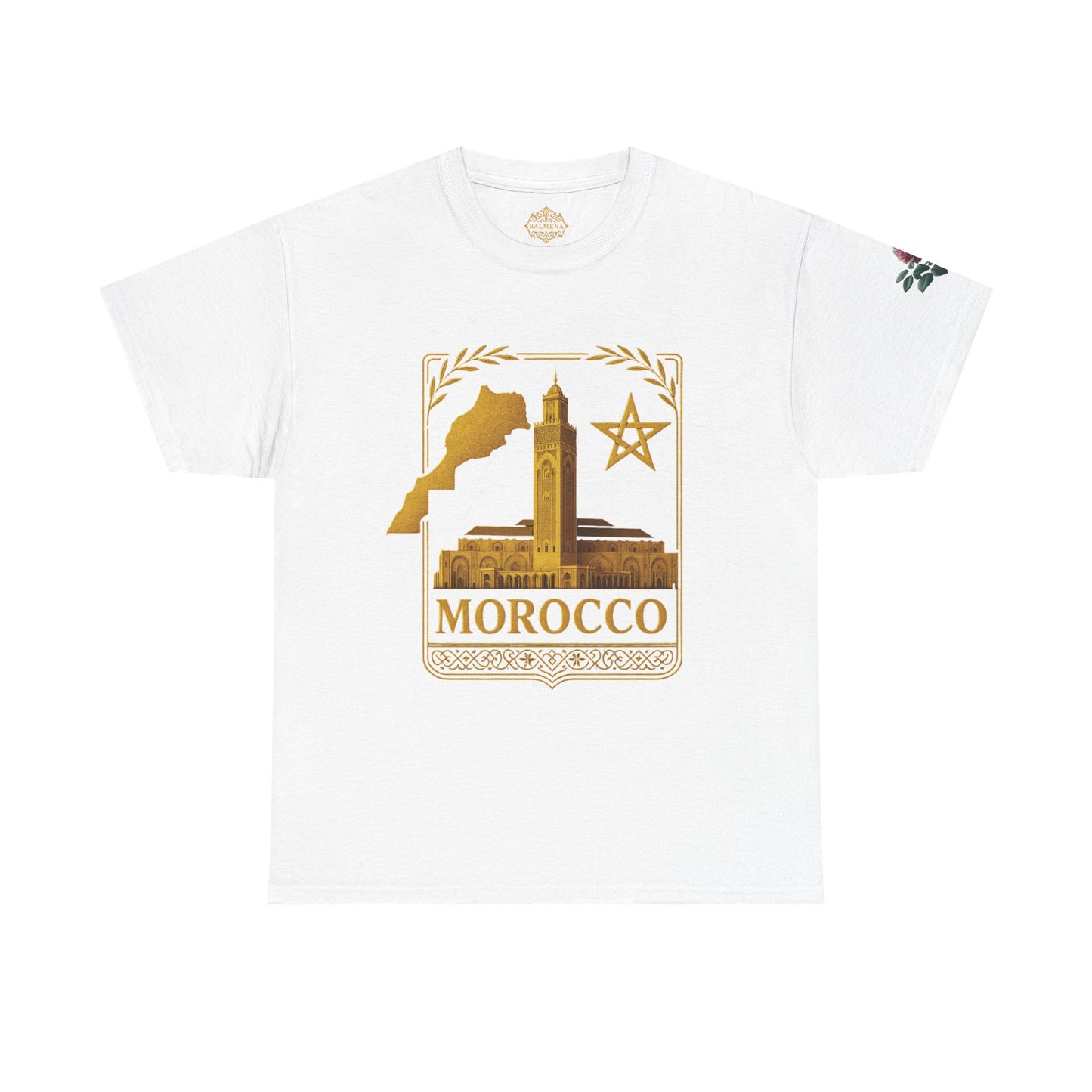 Morocco Gold Emblem Unisex T-Shirt