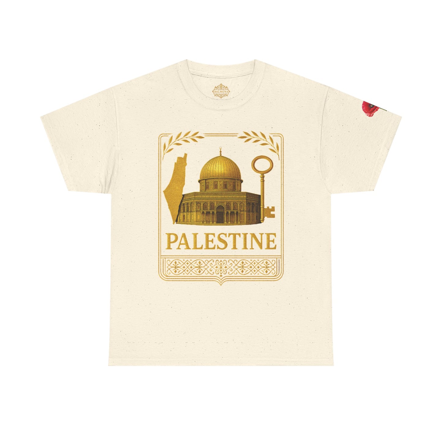 Palestine Gold Emblem Unisex T-Shirt