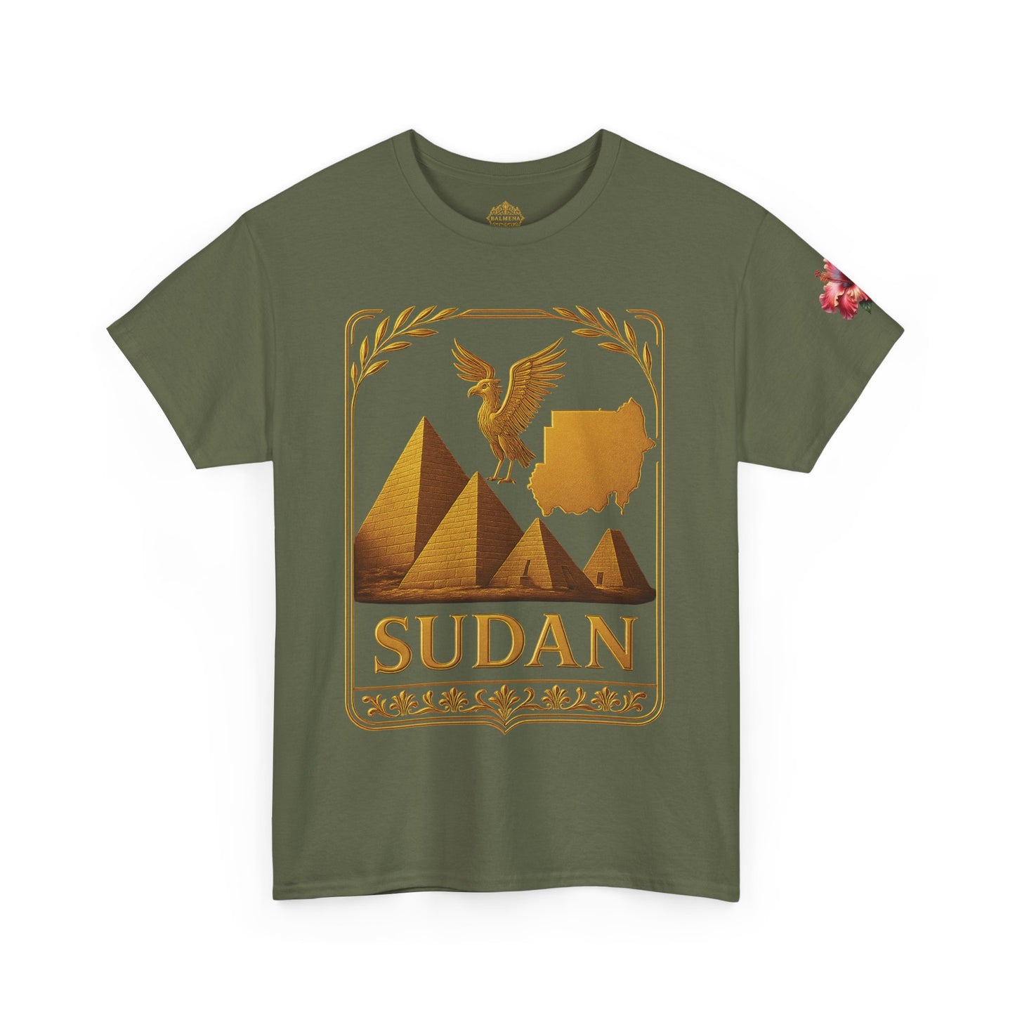 Sudan Gold Emblem Unisex T-Shirt