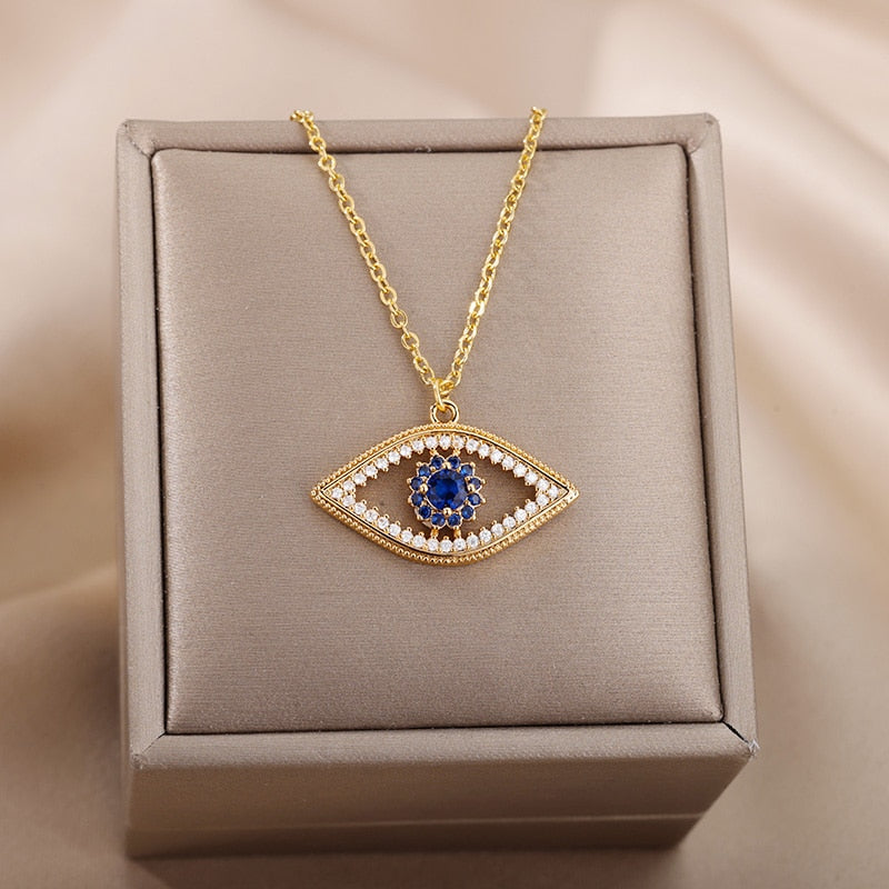 Turkish Evil Eye Necklace