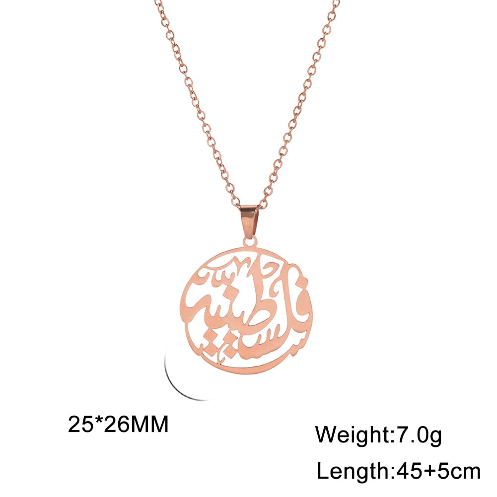"Falastinia" Round Necklace