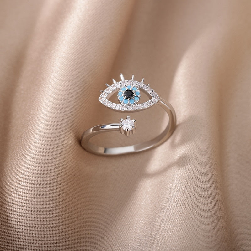 Turkish Evil Eye Rings
