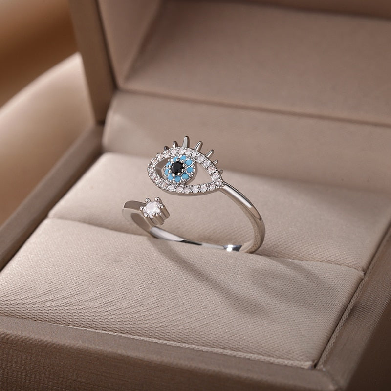Turkish Evil Eye Rings
