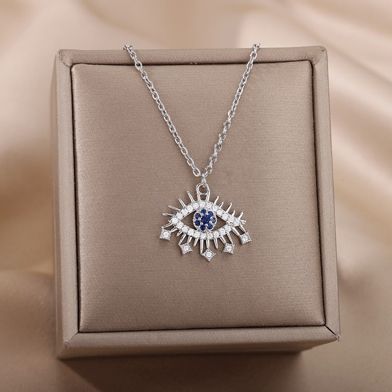 Turkish Evil Eye Necklace