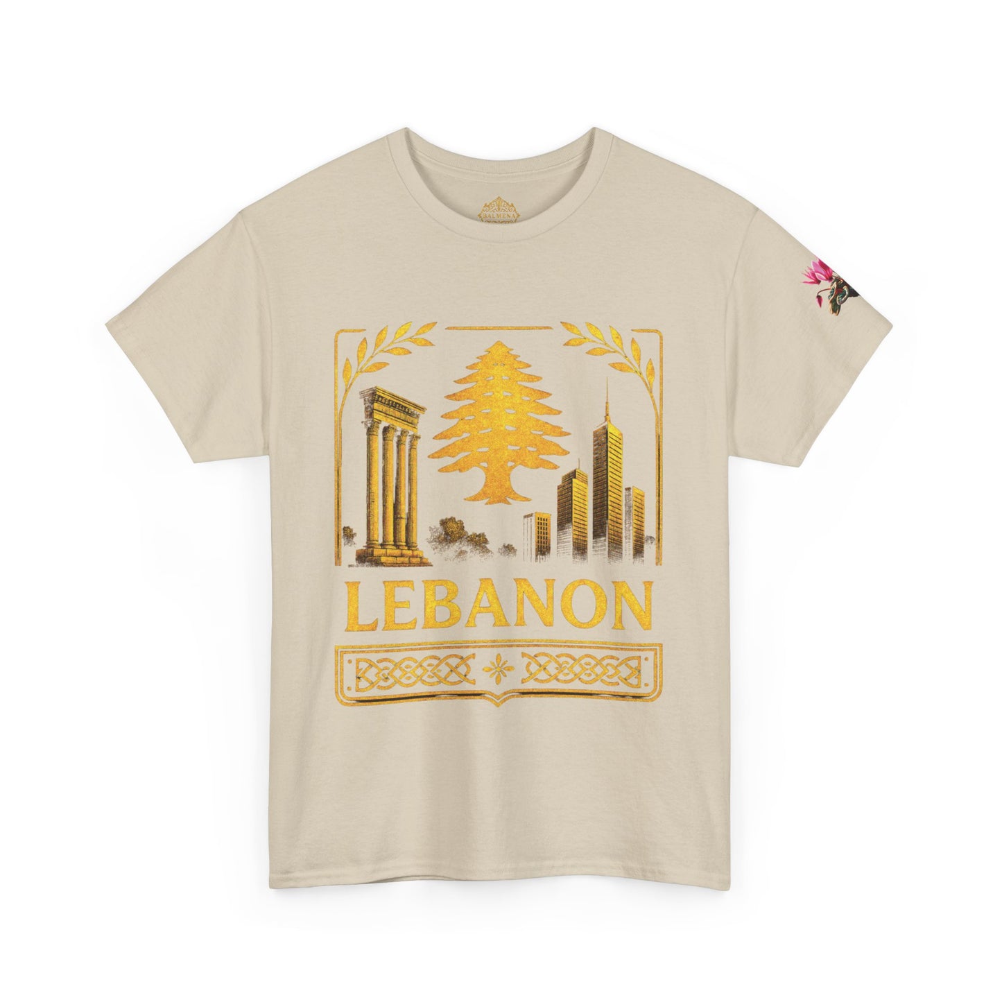 Lebanon Gold Emblem Unisex T-Shirt