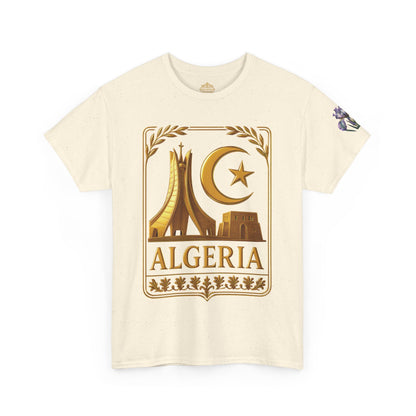 Algeria Gold Emblem Unisex T-Shirt