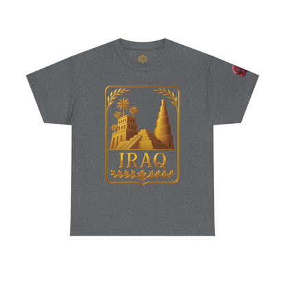 Iraq Gold Emblem Unisex T-Shirt
