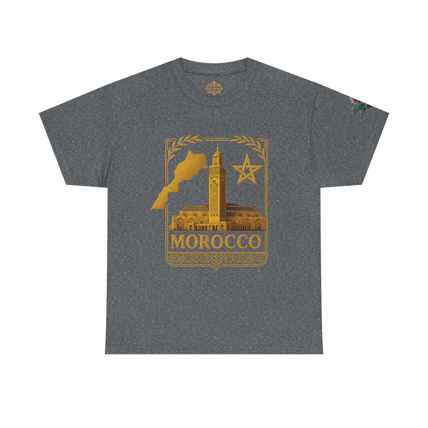 Morocco Gold Emblem Unisex T-Shirt