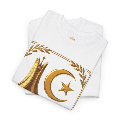 Algeria Gold Emblem Unisex T-Shirt