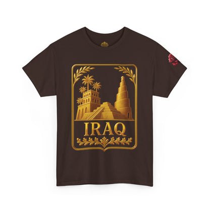 Iraq Gold Emblem Unisex T-Shirt