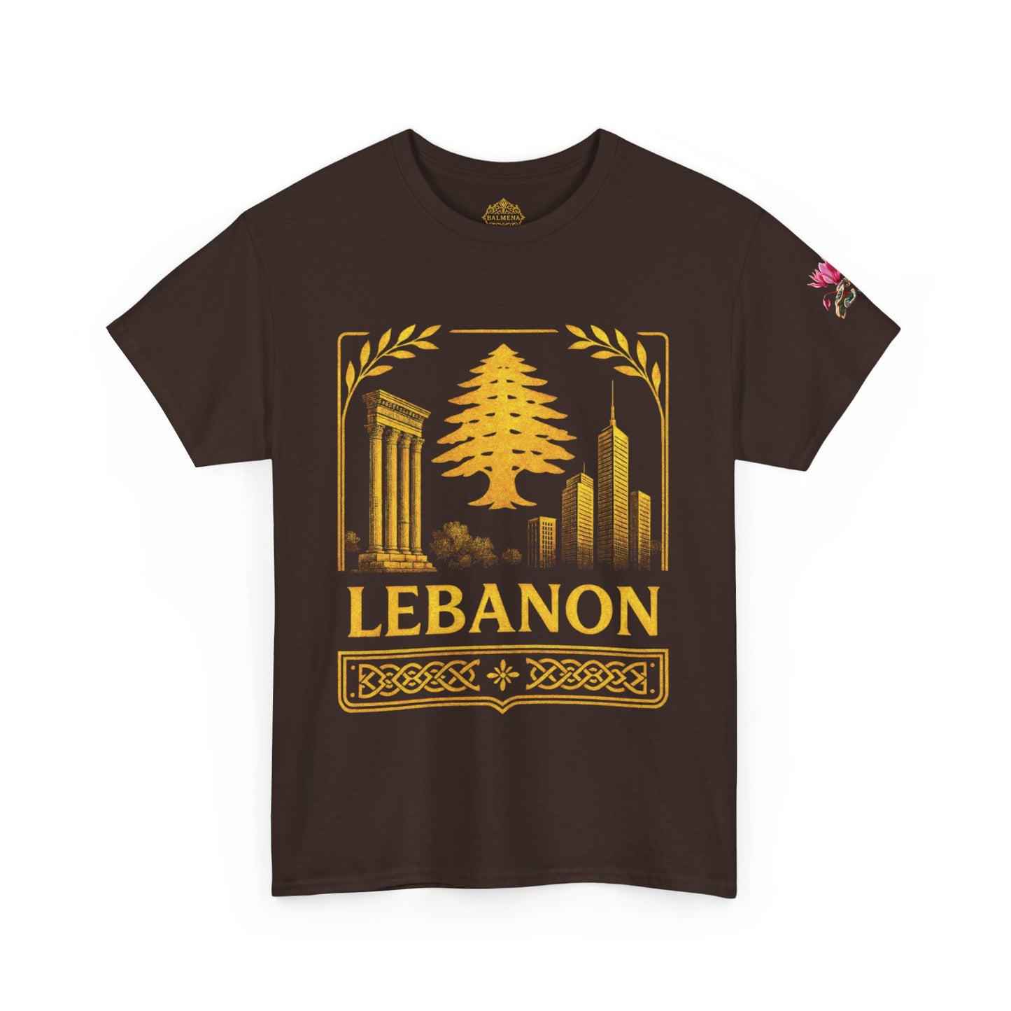 Lebanon Gold Emblem Unisex T-Shirt