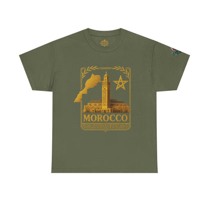 Morocco Gold Emblem Unisex T-Shirt