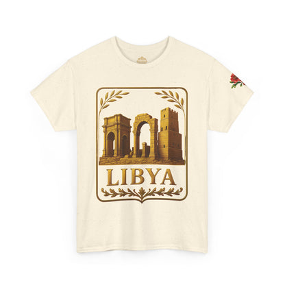 Libya Gold Emblem Unisex T-Shirt