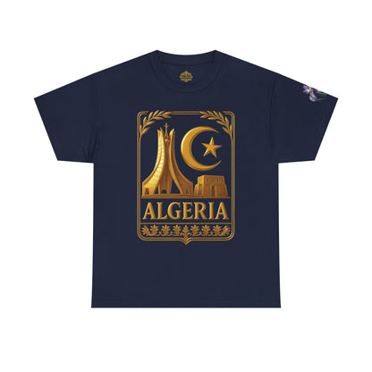 Algeria Gold Emblem Unisex T-Shirt