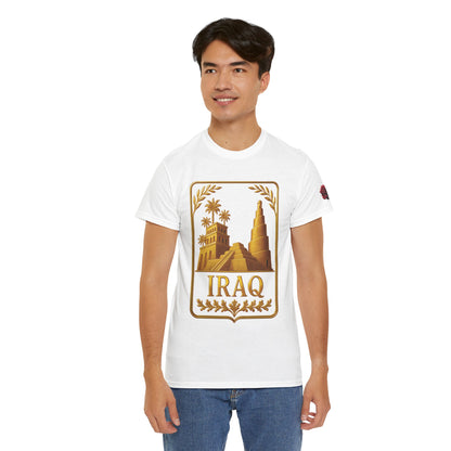 Iraq Gold Emblem Unisex T-Shirt