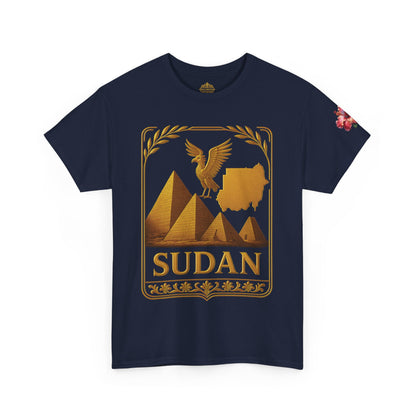 Sudan Gold Emblem Unisex T-Shirt