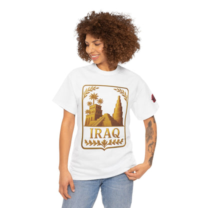 Iraq Gold Emblem Unisex T-Shirt