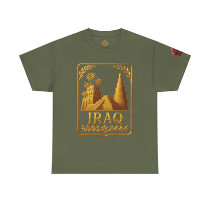 Iraq Gold Emblem Unisex T-Shirt