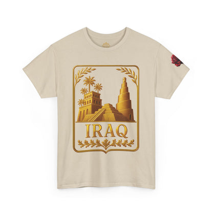 Iraq Gold Emblem Unisex T-Shirt