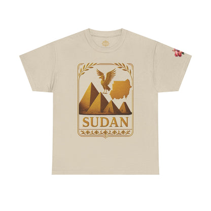 Sudan Gold Emblem Unisex T-Shirt