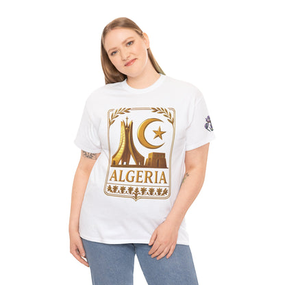 Algeria Gold Emblem Unisex T-Shirt