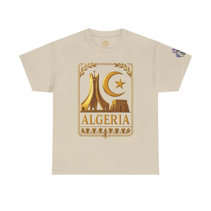 Algeria Gold Emblem Unisex T-Shirt