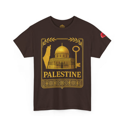 Palestine Gold Emblem Unisex T-Shirt