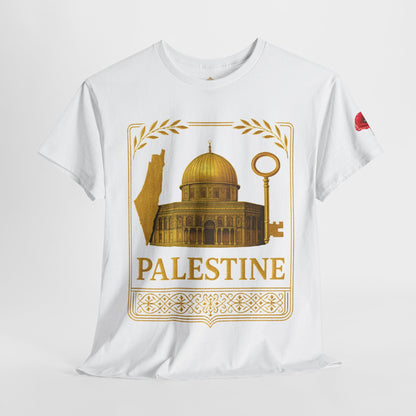 Palestine Gold Emblem Unisex T-Shirt